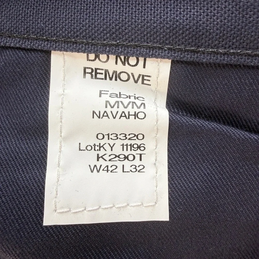 Tyndale FR K290T Flame Resistant Work Pants Straight Fit 42x32 Blue Workwear